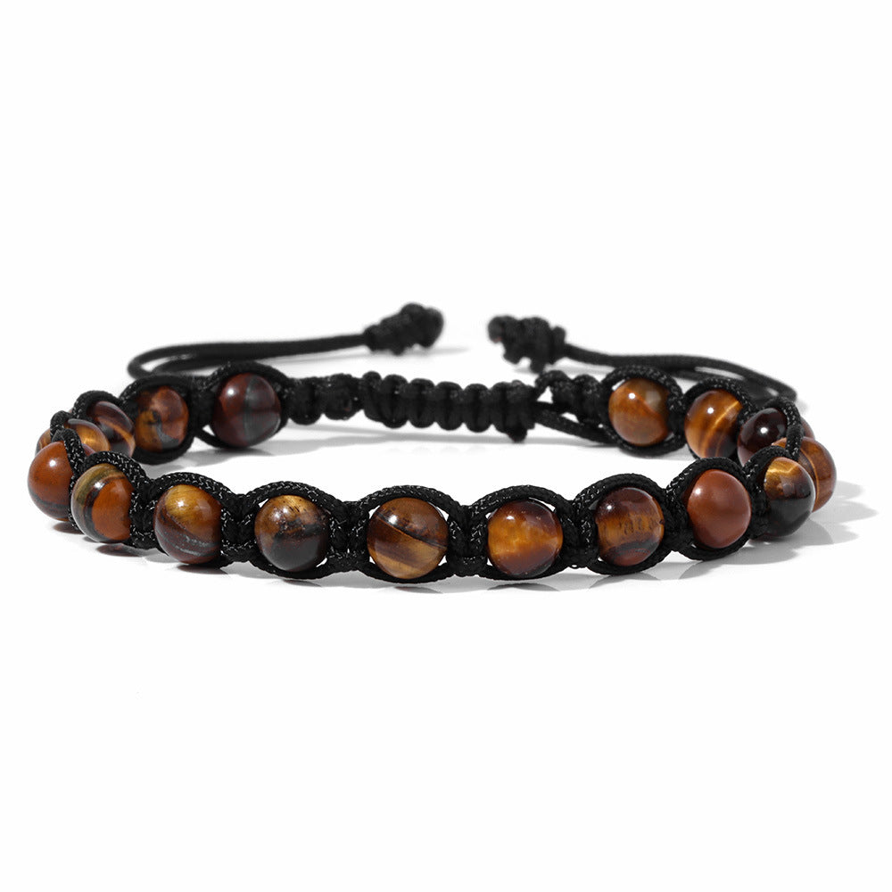 Natural Stone Crystal Beads Bracelet