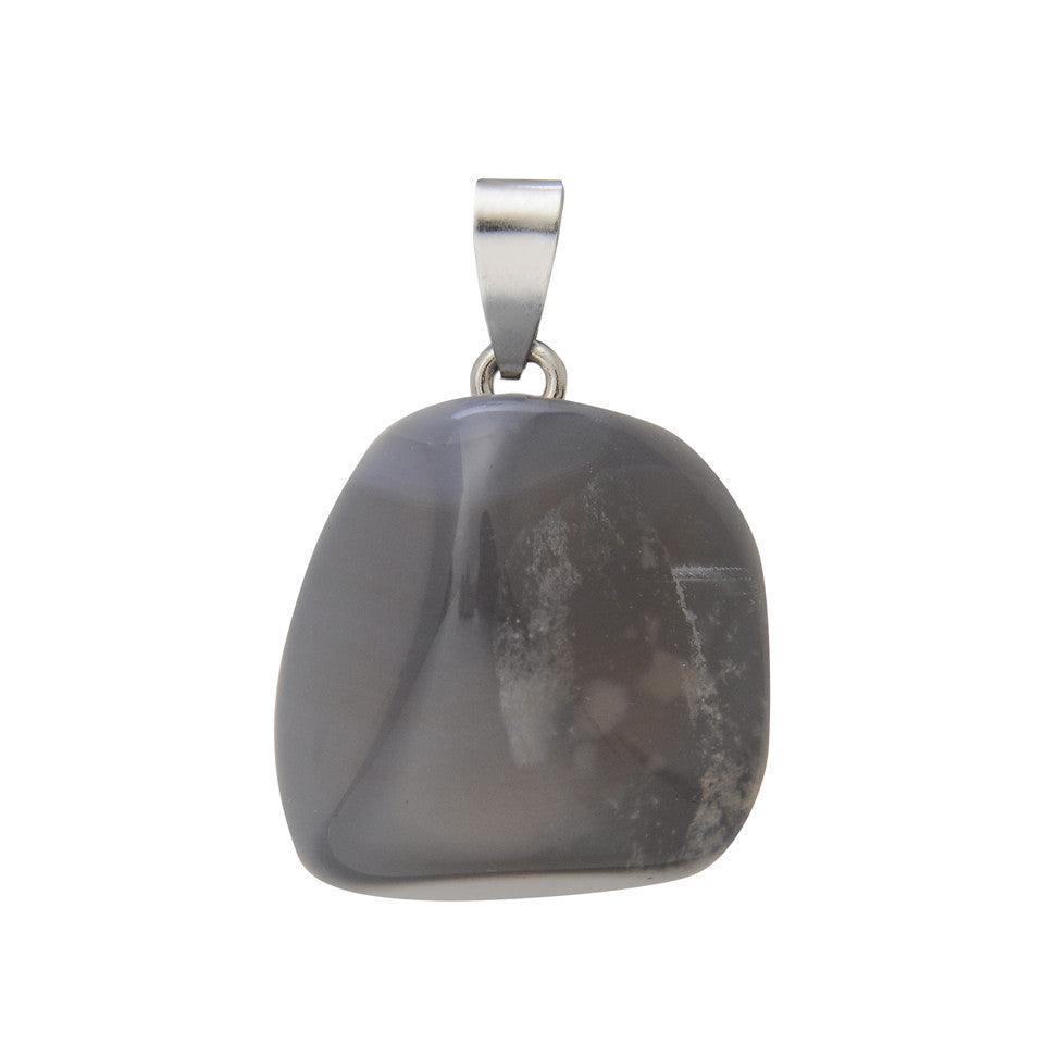 Natural Stone Crystal Random Stone Necklace Pendant