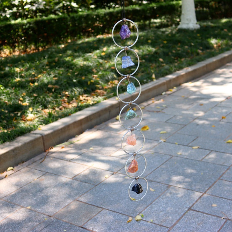 Crystal Stone Wind Chime Pendant