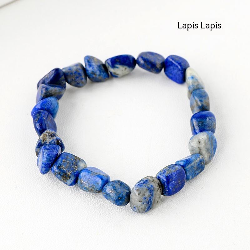 Natural Crystal Stone Rolling Bracelet