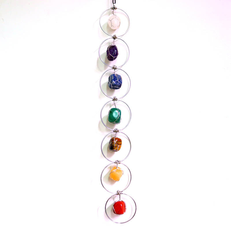 Crystal Stone Wind Chime Pendant