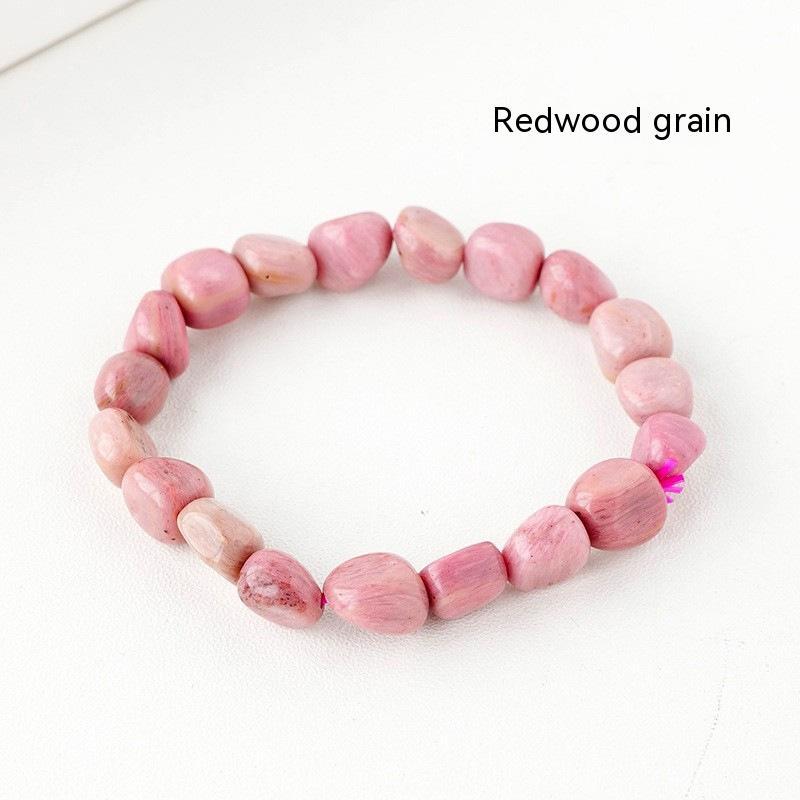 Natural Crystal Stone Rolling Bracelet