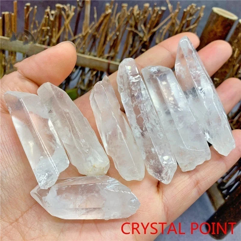 Natural Crystal Stones – Irregular Rose Quartz, Amethyst, and Fluorite Mineral Rocks for Reiki Healing and Home Decor