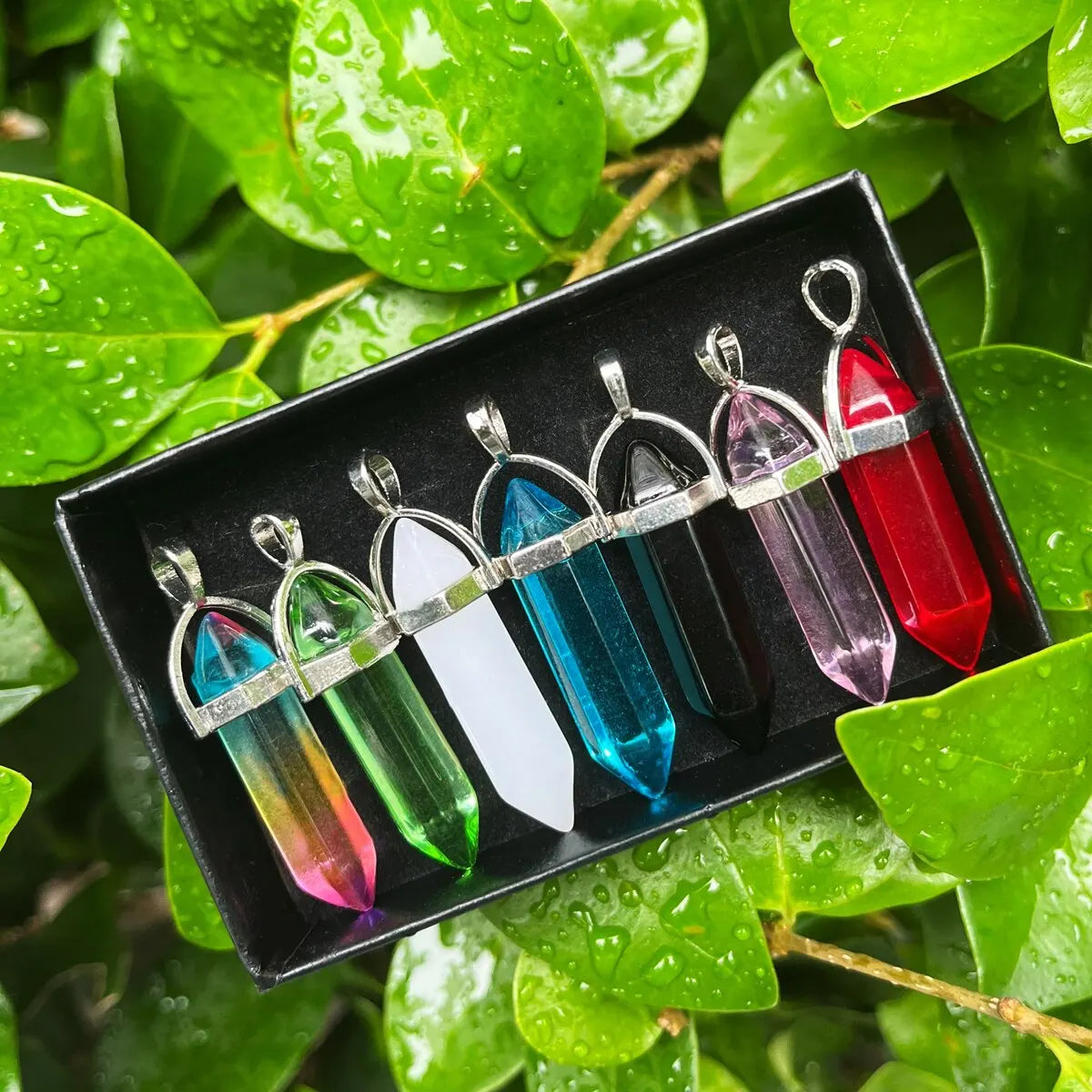 7-Pieces Set of Chakra Healing Crystals