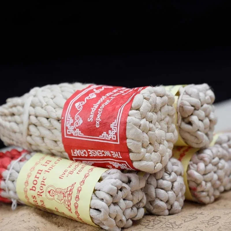 Nepal Handmade Rope Incense - 50/25pcs Set