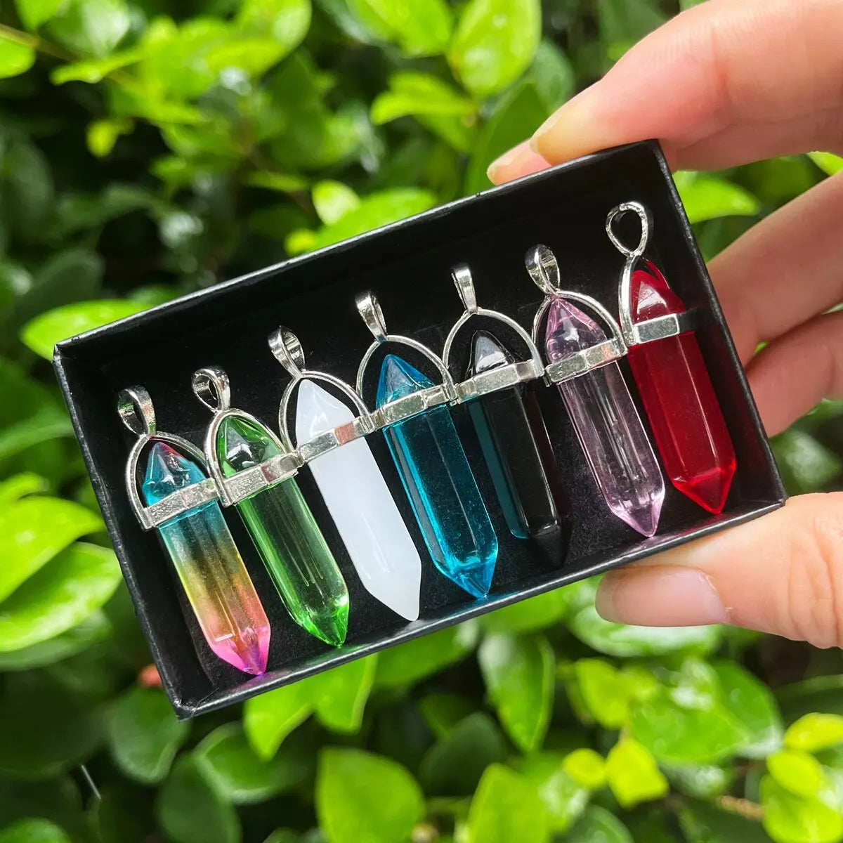 7-Pieces Set of Chakra Healing Crystals