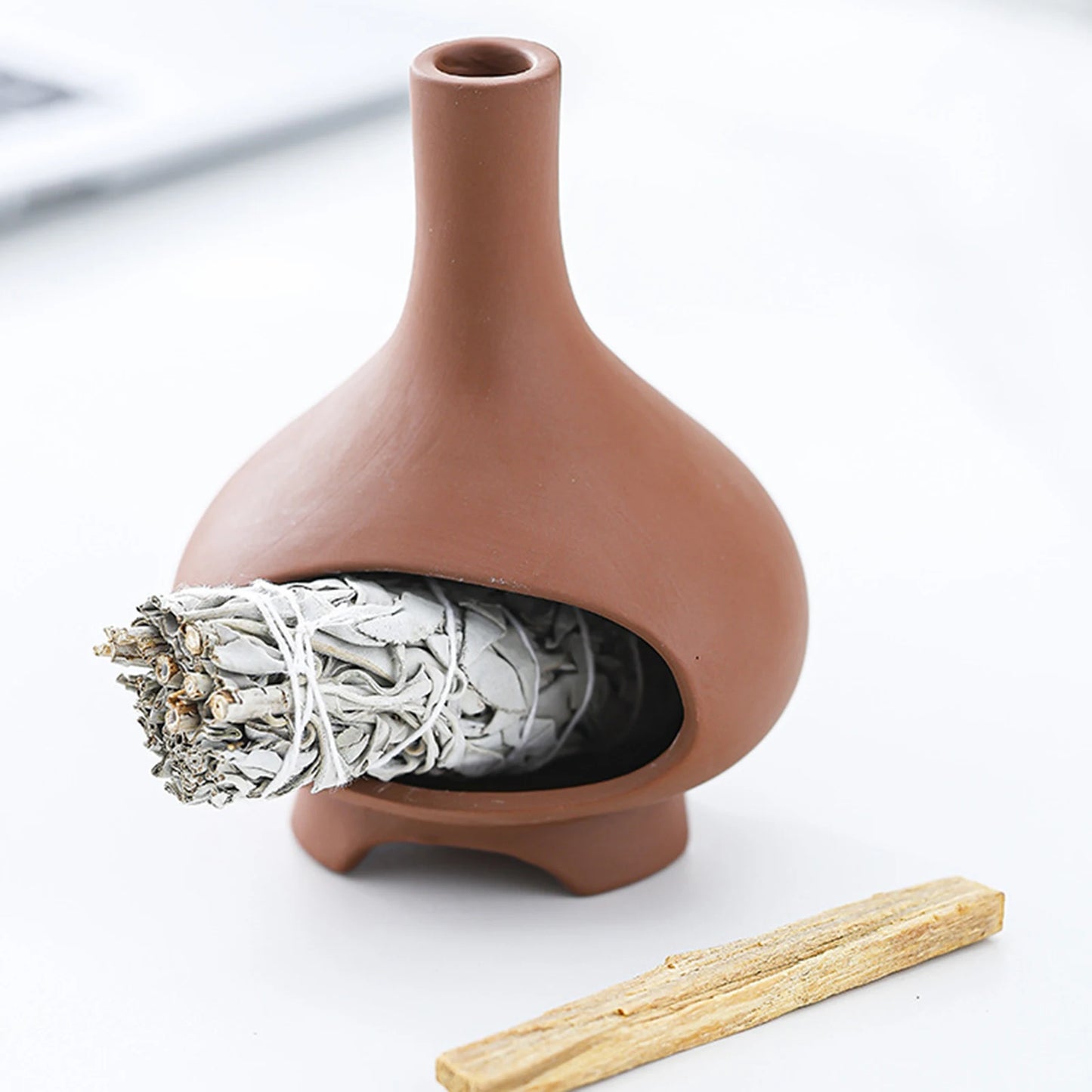 Ceramic Palo Santo Holder - Peaceful Meditation