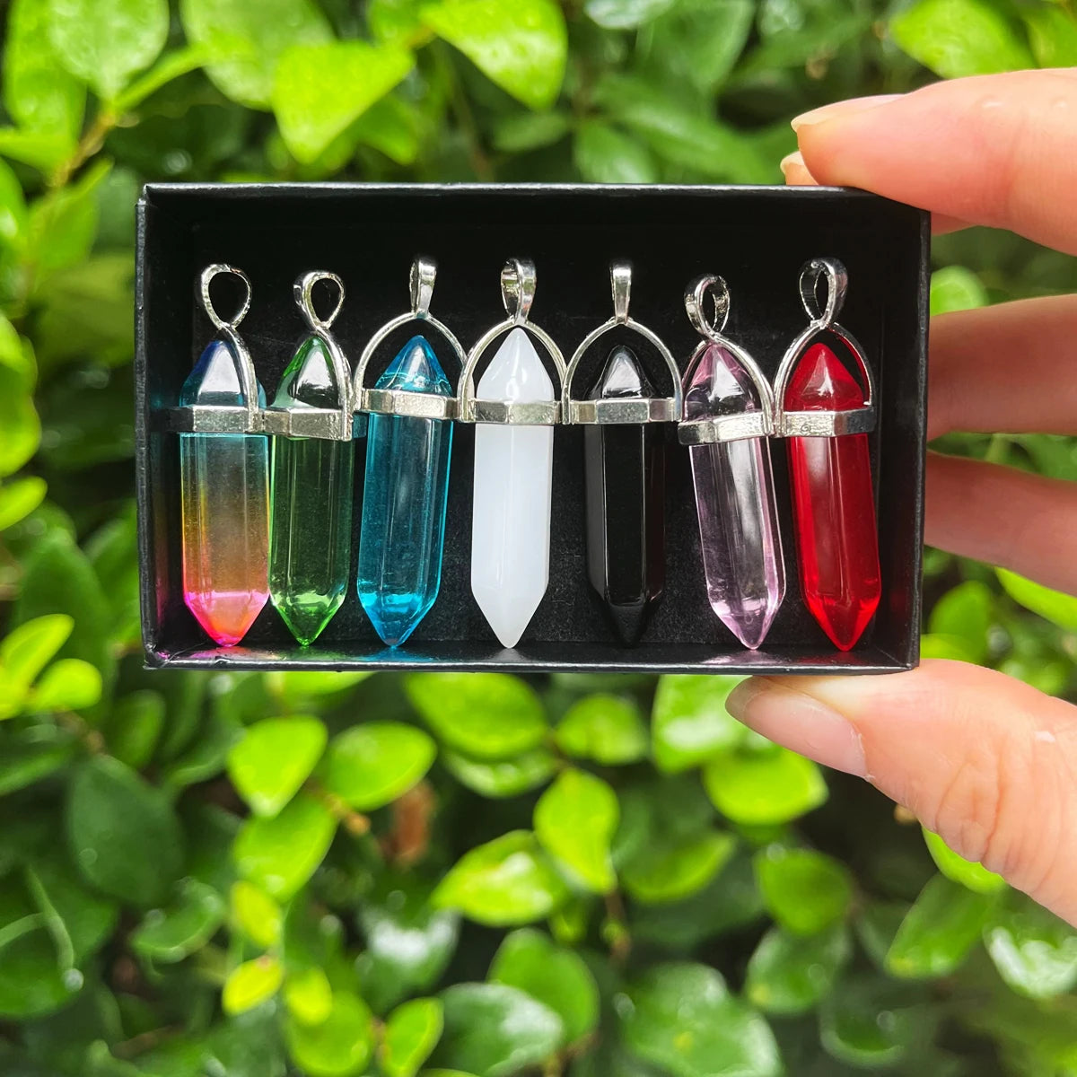 7-Pieces Set of Chakra Healing Crystals