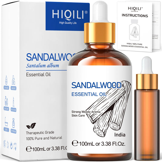 Sandalwood Oil - Pure Natural Aromatherapy