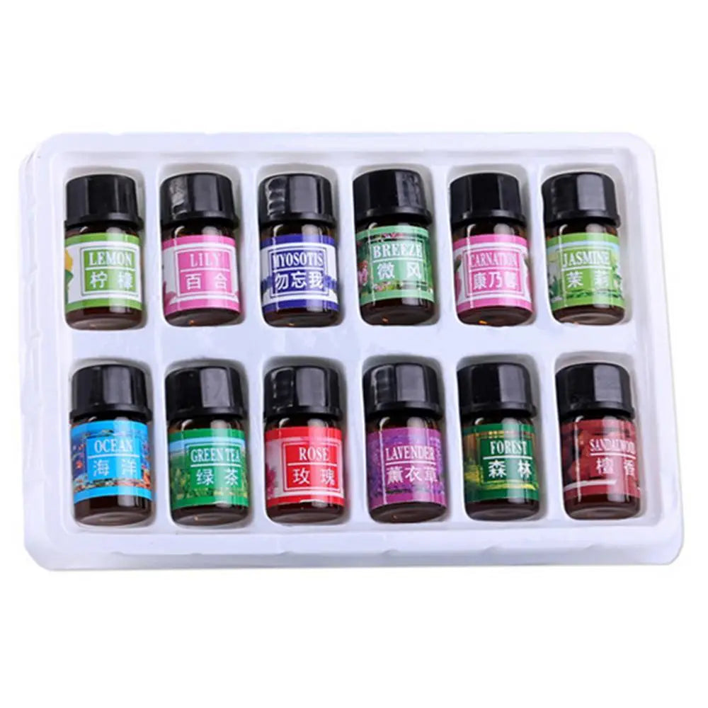 Essential Oil Set - Natural Oils for Mindfulness