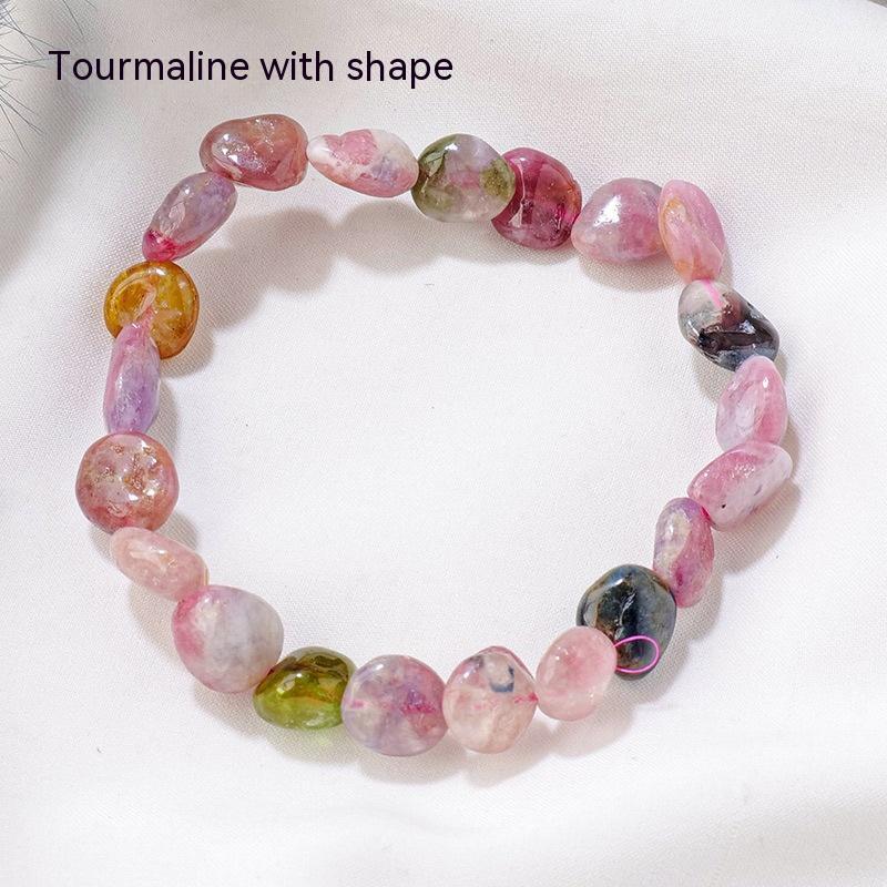 Natural Crystal Stone Rolling Bracelet