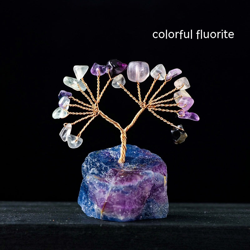 Vibrant Natural Crystal Stone Ornaments