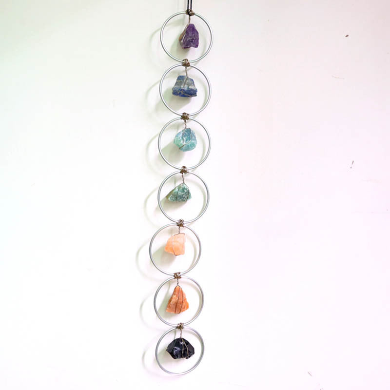 Crystal Stone Wind Chime Pendant