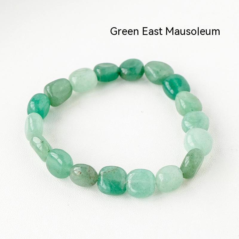 Natural Crystal Stone Rolling Bracelet