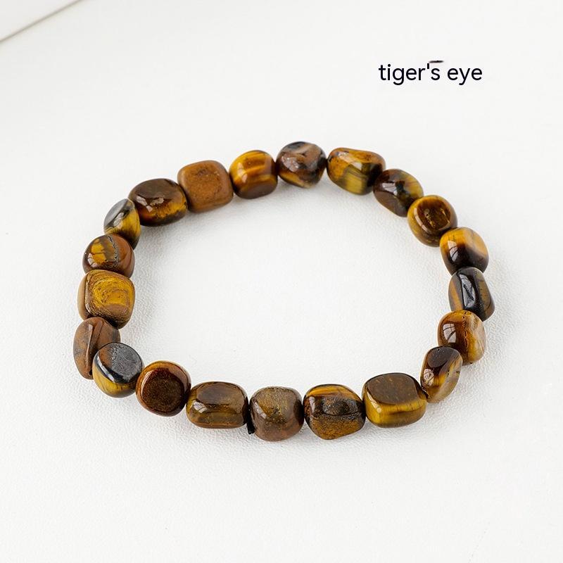 Natural Crystal Stone Rolling Bracelet